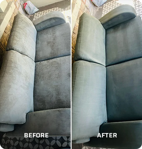 Stain and odor removal from recliner in Greenacres