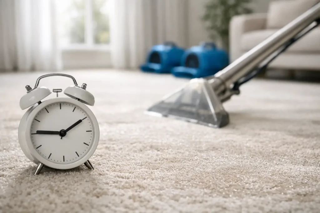 How Long Does Carpet Take to Dry After Cleaning?