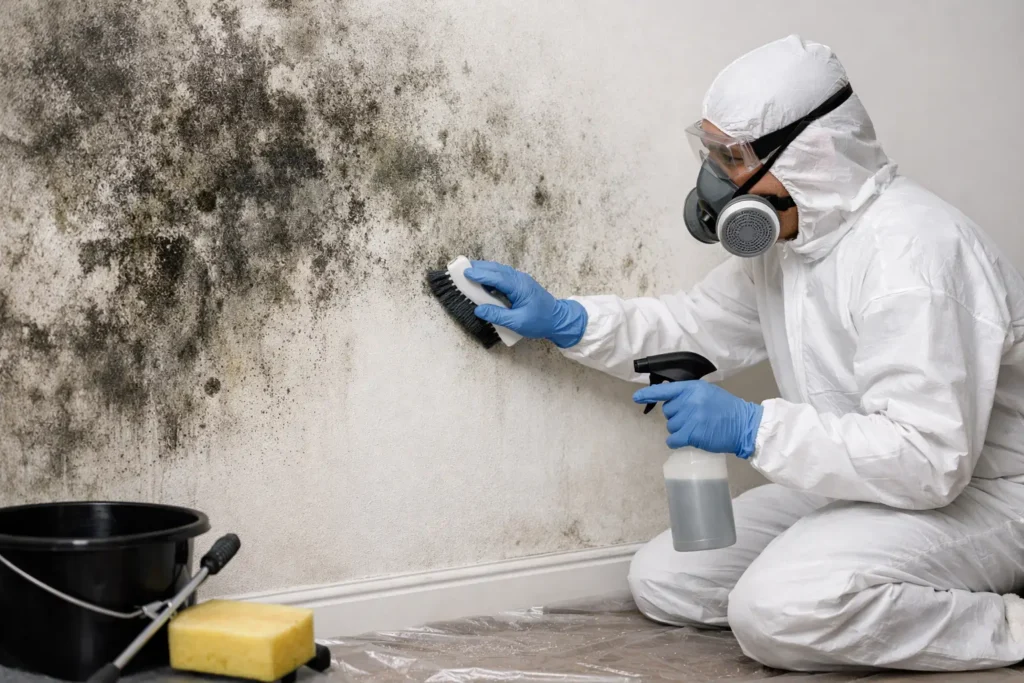 How to Remove Mould From Walls Professionally